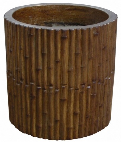 Vaso de Planta de Bambu